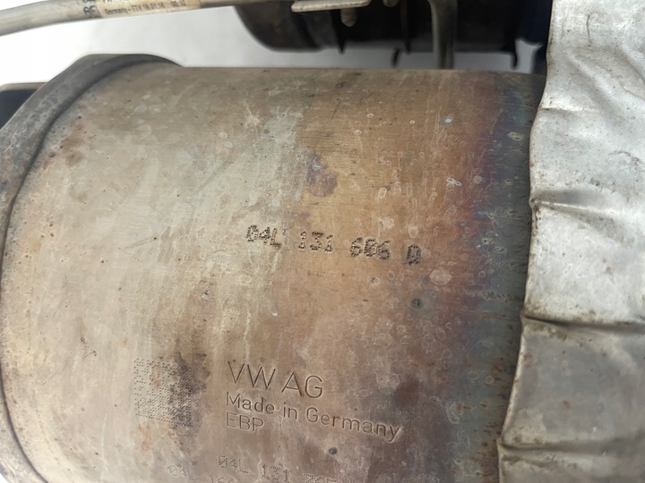 фото №16, Vw caddy 2k5 15-20r каталізатор dfp 2.0 04l131765af 04l131606q 5q0131705aj