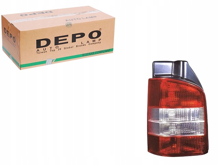 фото №1, Depo лампа vw transporter / caravelle mk v 1.9 tdi