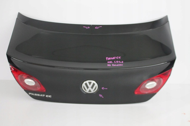 фото №1, Крышка багажника зад задняя passat cc l041 08-11