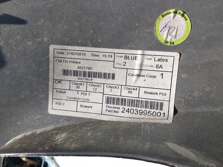 фото №15, Mini cooper one f54 clubman бампер перед переднє