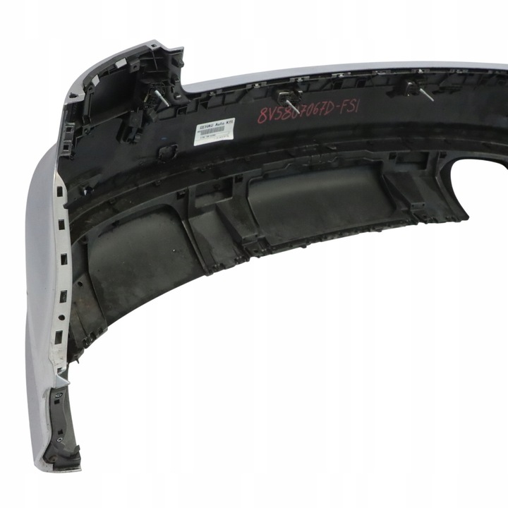 фото №11, Audi a3 8v бампер задній foil срібний срібний металік - z7g