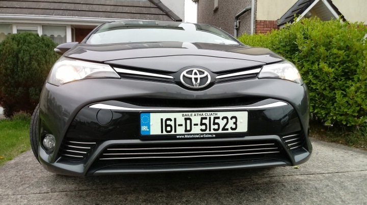 фото №12, Toyota avensis t27, t28 планки na решітка хром