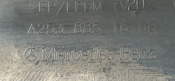 фото №14, Спойлер бампера зад mercedes glc amg a2538851606