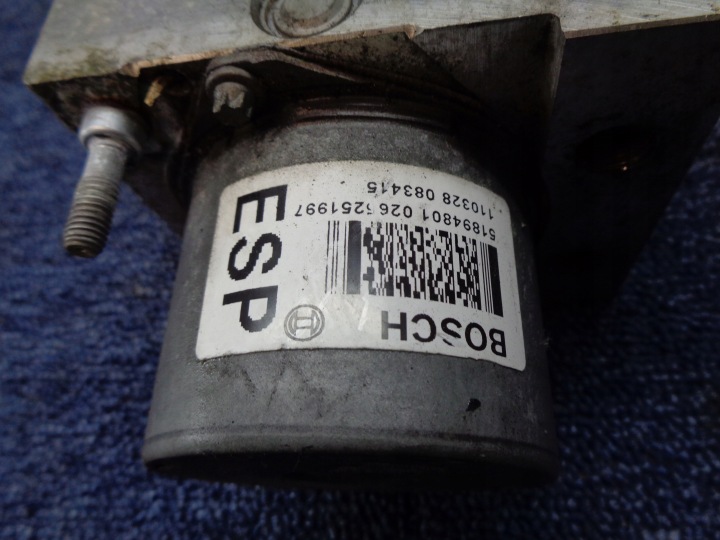 фото №8, Головний гальмівний циліндр abs 51894801 0265251997 fiat punto evo 2012