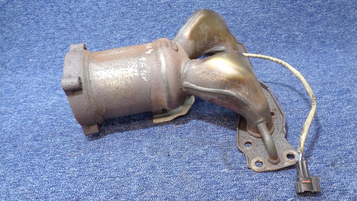 фото №6, Колектор випускний каталізатор fiat sedici suzuki sx4 1.6 16v 2006-2009r.