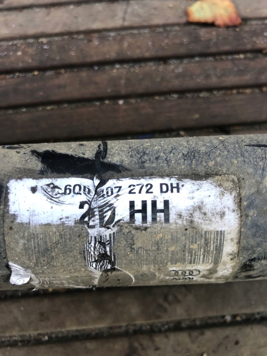 фото №5, Полуось правая vw polo iv 9n 6q0407272dh