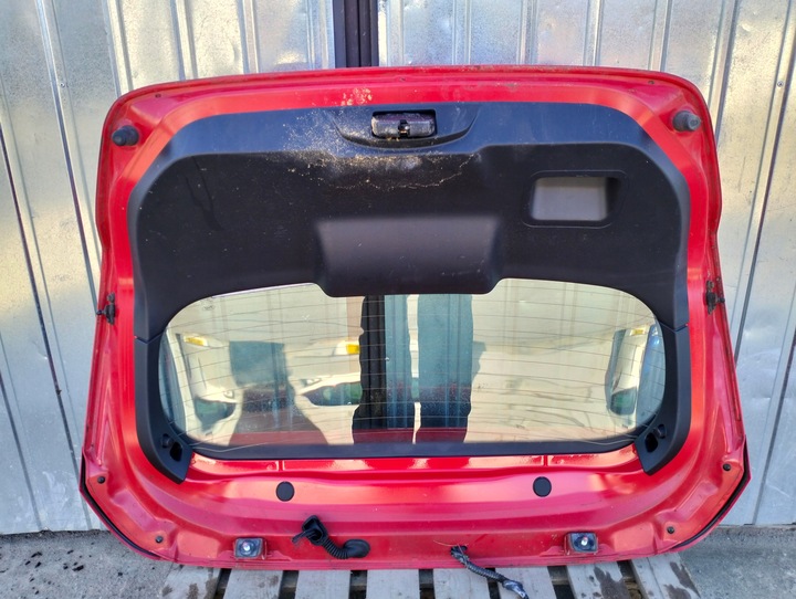 фото №16, Крышка багажника ford fiesta mk7 vii годы 2008-2012 красная 3d 3 дверь