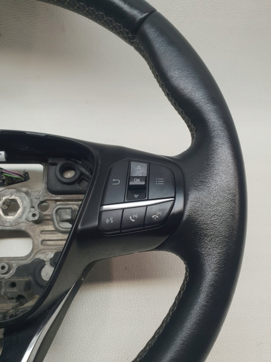 фото №9, Ford fiesta mk8 16-21 кермо мультифункція шкіра h1bb3600amc1gkd