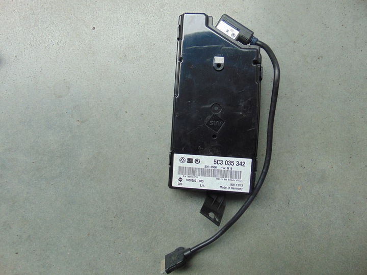 фото №1, Vw beetle 5c3 cabrio модуль интерфейс кабель