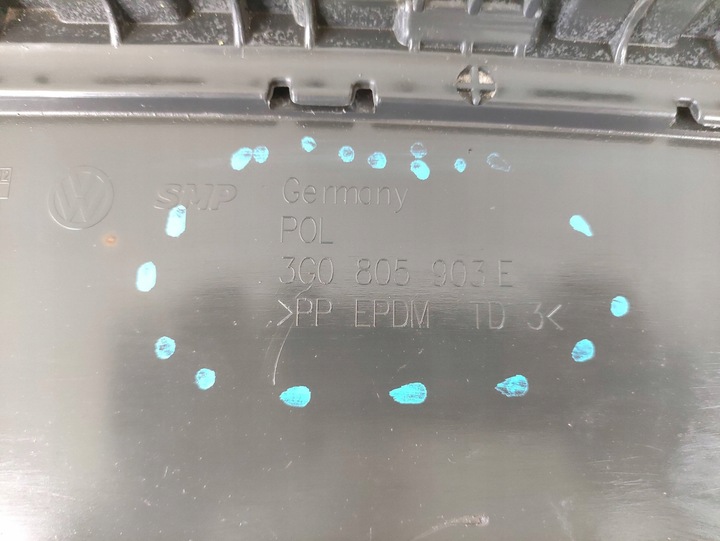 фото №7, Vw volkswagen passat b8 спойлер бампера передньої перед 3g0805903e