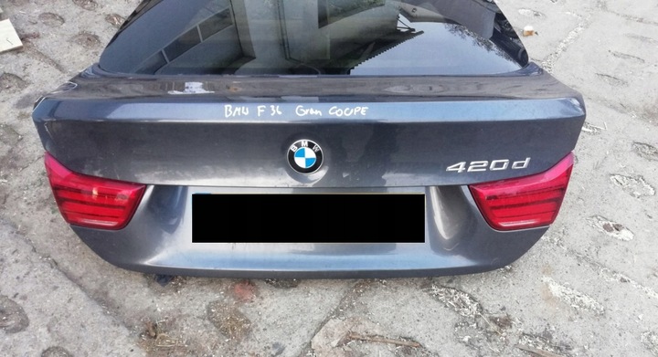 фото №5, Bmw 4 f36 рестайлинг крышка зад задняя