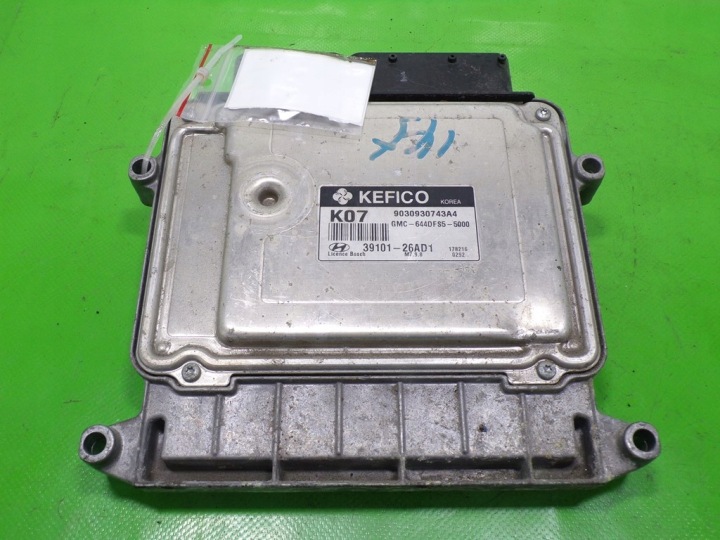 фото №5, Hyundai accent iii 1.4 16v блок керування двигуном (ебу, комп'ютер двигуна) 3910126ad1
