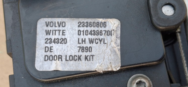 фото №9, Volvo fh13 fm замок двері лівих водія лівий 23360806