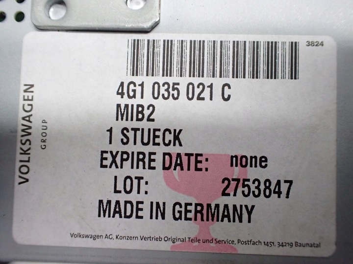 фото №13, Навігація навігація радіо заводська t8ga270 4g1035021c audi a6 c7 4g 15r