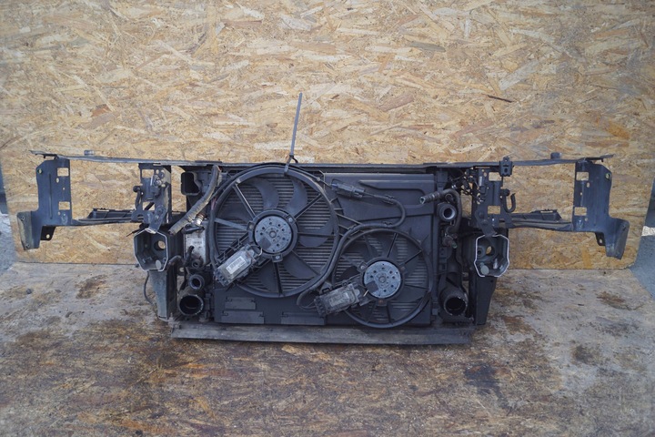 фото №12, Volvo xc70 ii pas переднее радиатор вентилятор 2.4d d809