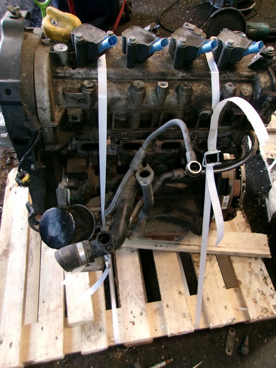 фото №9, Двигатель стойка двигателя / двигатель " h8e " fiat tipo 1.4 16v 126km 2017r