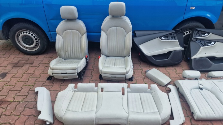 фото №5, Сидіння сидіння електричні підігрів з пам'ять диван audi a7 шкіра s-line