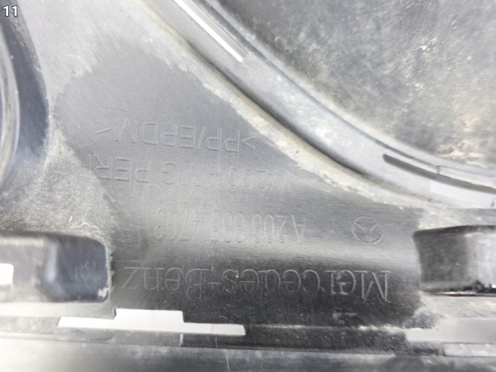 фото №12, Mercedes c-klasa w206 s206 43 63 c63 amg 21- спойлер дифузор w бампер задній