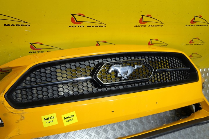 фото №13, Ford mustang gt 2018- бампер перед решітка радіатора led usa