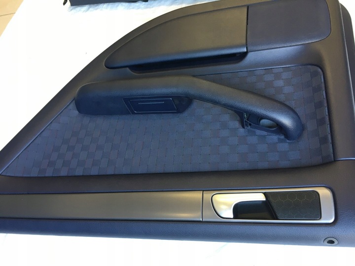 фото №11, Боковина дверь обивка зад задние audi a6 c5 1997 2004 сині салон