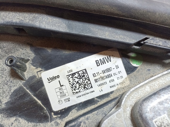 фото №13, Bmw 1 f40 лампа ліва передня led 5a1e057