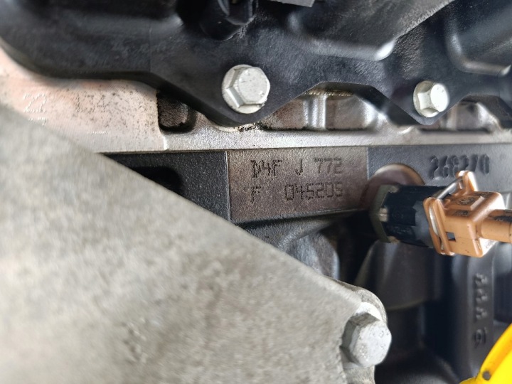 фото №11, Двигун renault twingo ii d4f772 1.2 16v