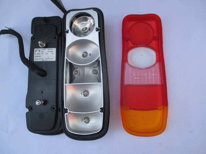 фото №12, Kpl лампа задня ducato boxer jumper рама коробка передач