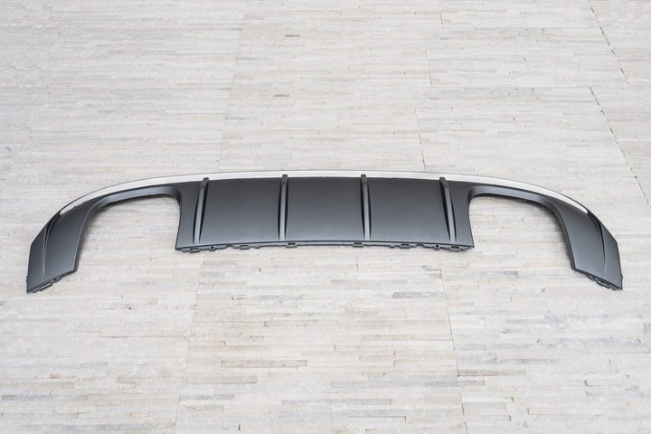 фото №13, Audi s3 8v 2017-2020 рестайлинг диффузор бампера заднего