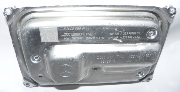 фото №1, Модуль led преобразователь mercedes s w223 223 a2239008113 оригинальный номер