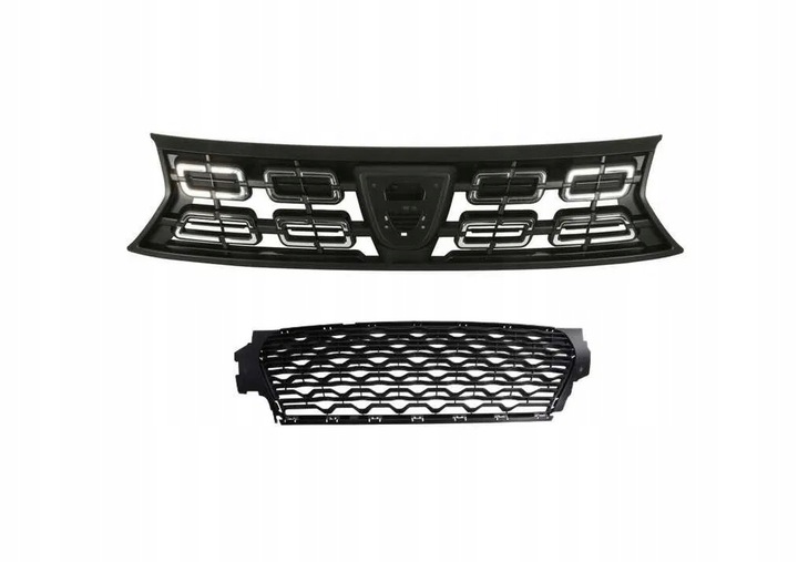 фото №1, Dacia duster 2017 - решітка радіатора + решітка середня