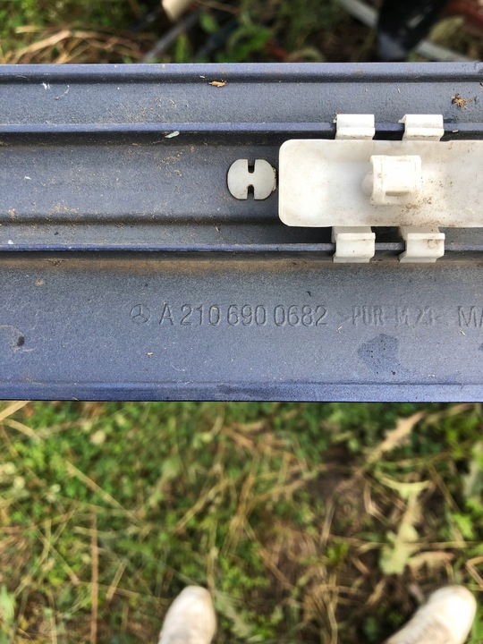 фото №11, Планка дверь mercedes класс e w210 2106900682