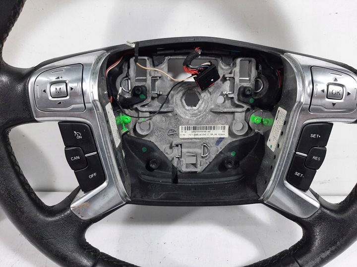 фото №11, Ford mondeo mk4 07r руль кожа мультифункция подушка 7s713600jb3zhe