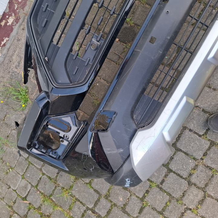 фото №12, Toyota rav4 рестайлинг v 5 21- adventure бампер перед переднее накладка решётка радиатора