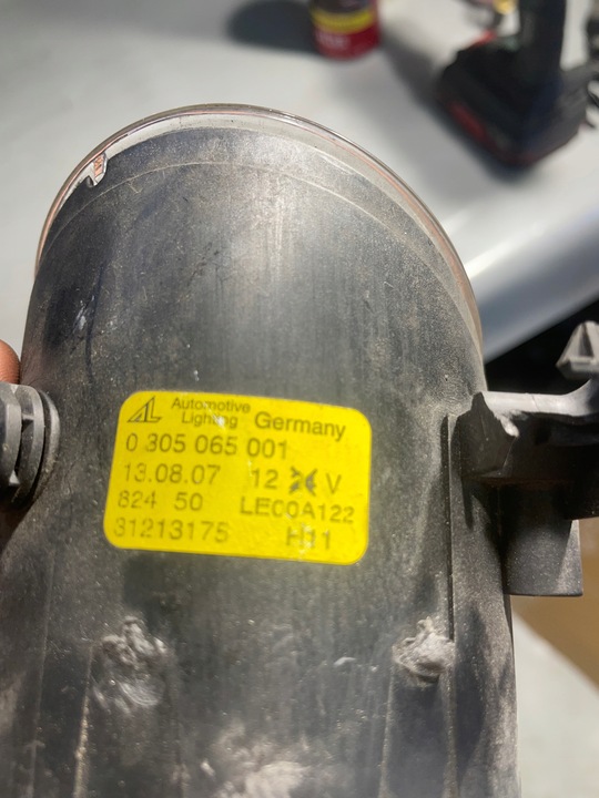 фото №5, Volvo c30 r-design 08r 3d галоген лівий 31213175 0305065001 європа