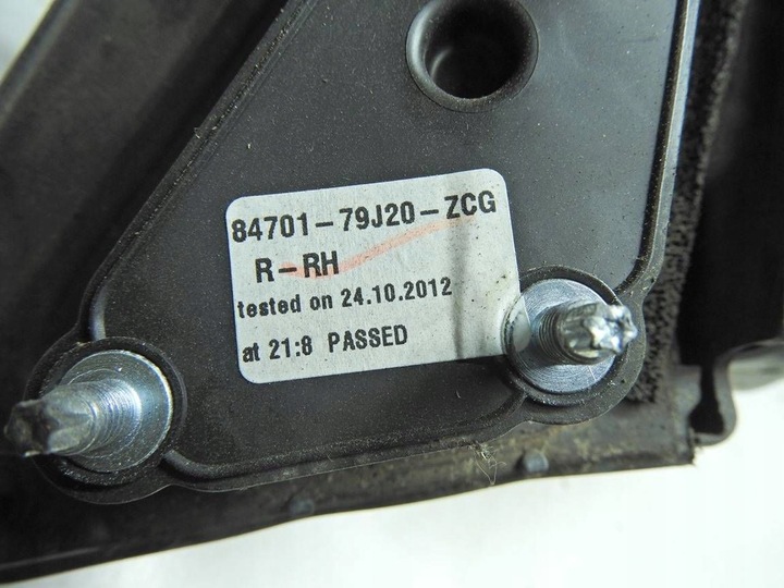 фото №6, Suzuki sx4 10-13 рестайлінг zcg дзеркало зовнішні праві 5 pin 84701-79j20