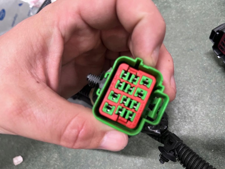 фото №3, 1466701przewód, abs, zwora, зад, сторона правая 3m5t-2b325-apl