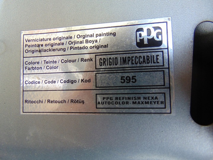 фото №16, Крыло правые перед fiat doblo ii opel combo d 2010- цвет 595