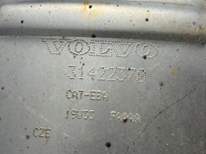 фото №5, Volvo v90 s90 ii вихлоп глушник труба каталізатор 31422370 82219128