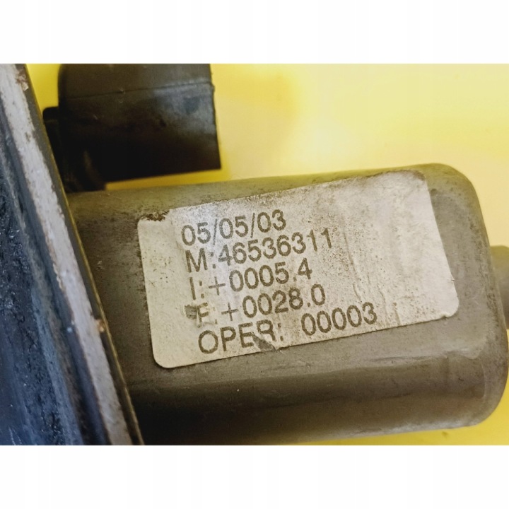 фото №7, Підйомник скло праве перед fiat punto ii 2 pin 46536311 nr135