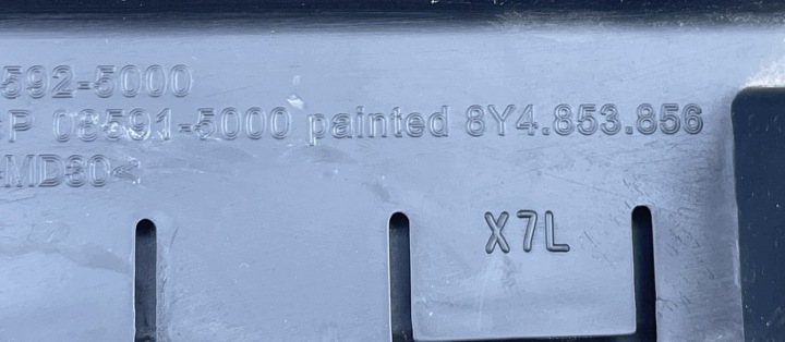 фото №15, Lpa391 audi a3 8y 2020- молдинг порогова накладка порога перед права 8y4853856
