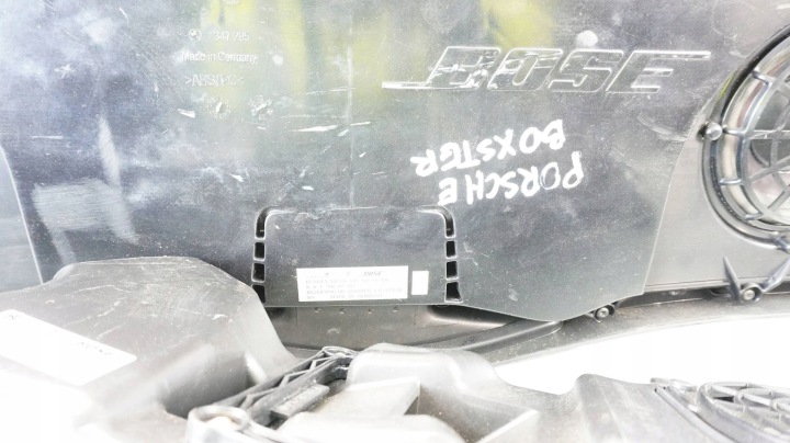 фото №6, Porsche boxster 986 озвучивание bose усилитель сабвуфер