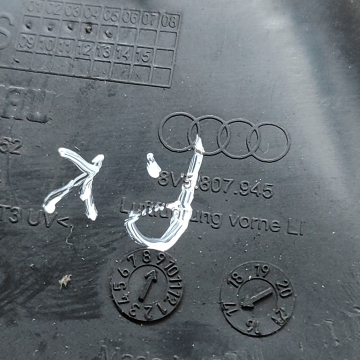 фото №7, Audi rs3 2018 впуск / канал воздуха интеркулер