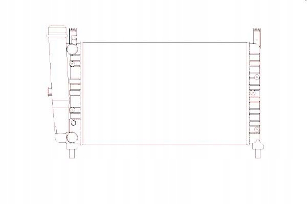 фото №1, Nrf радіаторів двигуна fiat fiorino uno innocenti e