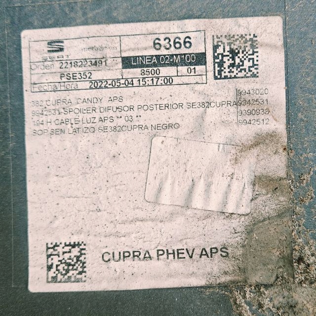фото №15, Seat leon 4 iv универсал cupra задний бампер