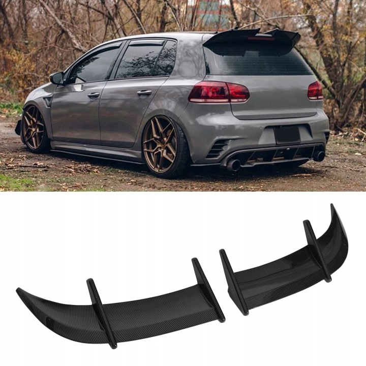 фото №10, Спойлер спойлер golf 6 mk6 стандарт oettinger чорний блиск