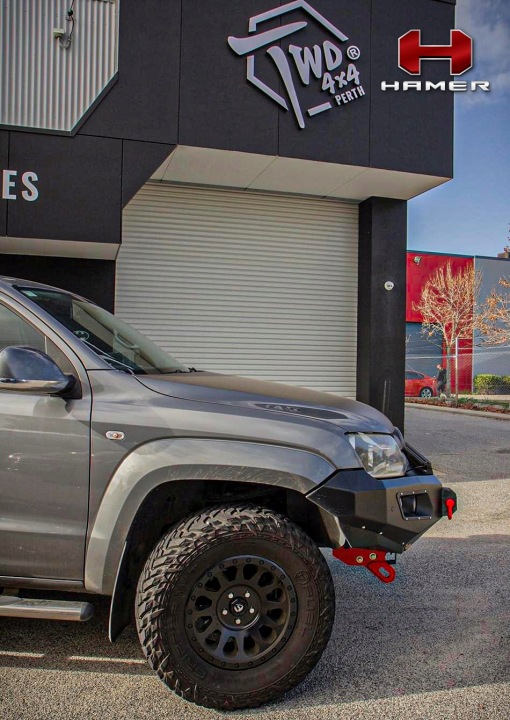 фото №11, Бампер передний стальной offroad hamer king volkswagen amarok 2010-2021