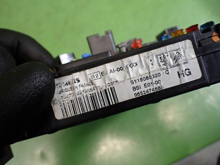 фото №5, Модуль bsi e01 citroen xsara picasso 2.0 hdi 04r 9652474680 s118085320c