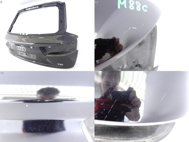 фото №10, Audi q7 sq7 ii 4m0 15-19 кришка кришка багажника зад