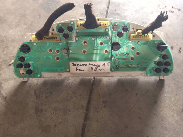 фото №6, Daewoo lanos 1998 ліва сторона спідометр  / спідометр