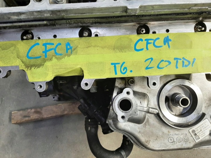 фото №12, Vw transporter t6 2.0 tdi двигатель двигатель cfca transporter t6